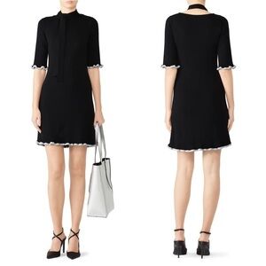 See by Chloe Ruffle Tie Neck Dress